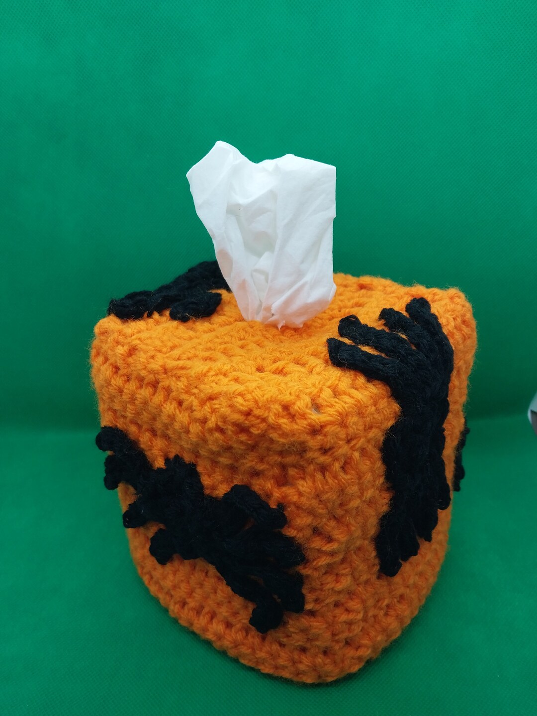 Halloween Tissue Box Cover, Spider Tissue Cover, Tissue Box Holder