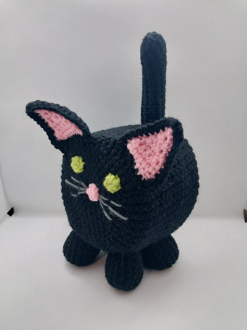 Halloween Black Cat Toilet Paper Cover Cat Bathroom Décor Etsy