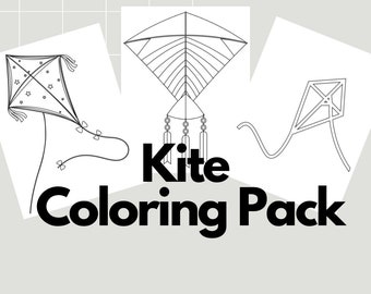 Kite Coloring Pack