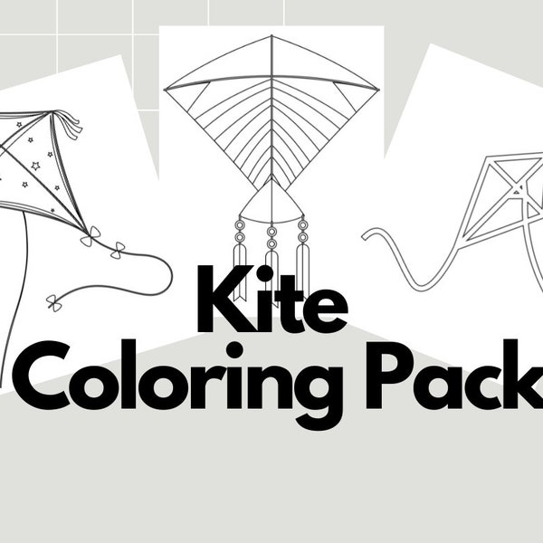 Kite Coloring Pack