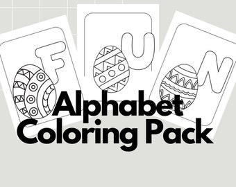 Little Lemur Alphabet Coloring Pack