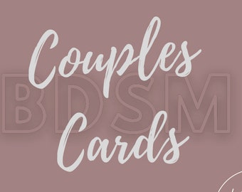 Couples Cards: BDSM Edition