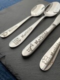 Children's cutlery with engraving / Animals / Personalized with name / Gift idea / Birth / Baby / Cutlery / Stainless steel / Christening gift