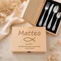 Personalized children's cutlery with engraving, personalized cutlery with name, christening, birth, birthday, christening gift, present