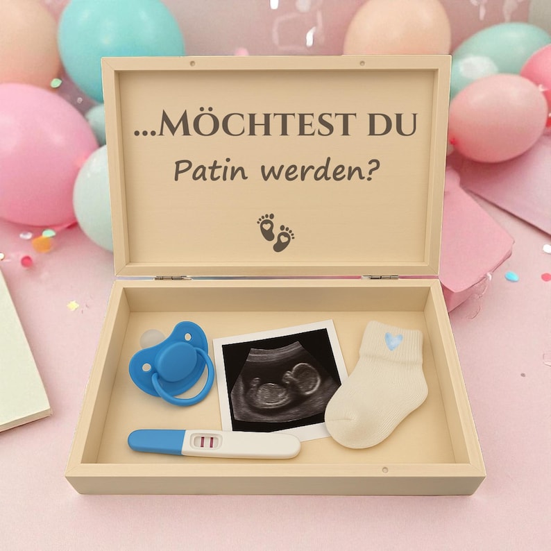 Houten geschenkdoos | Gepersonaliseerd met persoonlijke gravering | Vul je eigen houten doos | Cadeau voor vriendin, moeder, oma | Hoge kwaliteit afbeelding 2