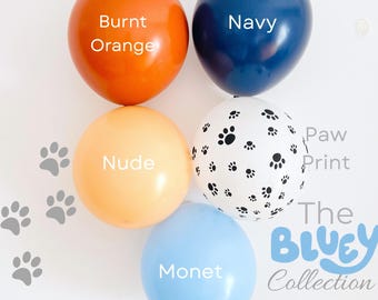 Ballonslinger geïnspireerd op Bluey: Verjaardagsdecoratie met hondenthema