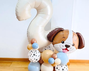 DIY Puppy Balloon Sculpture: Dog Themed Birthday Decorations, Any Number