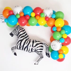Party Animals Balloon Garland, Party Animals Birthday Decorations, Animals Theme Birthday, Carnival Birthday Decorations, Animal Party Decor