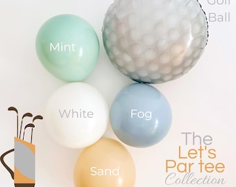 Guirlande de ballons Let’s Par Tee : Décorations d’anniversaire sur le thème du golf