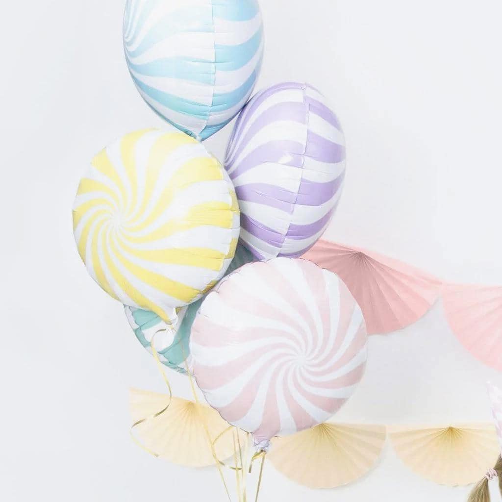 7 Palloncini A Forma Di Gelato Per Feste – Decorazioni In Alluminio, 45 Cm, Colori Vivaci (4 Gelato + 3 Stelle) - 3
