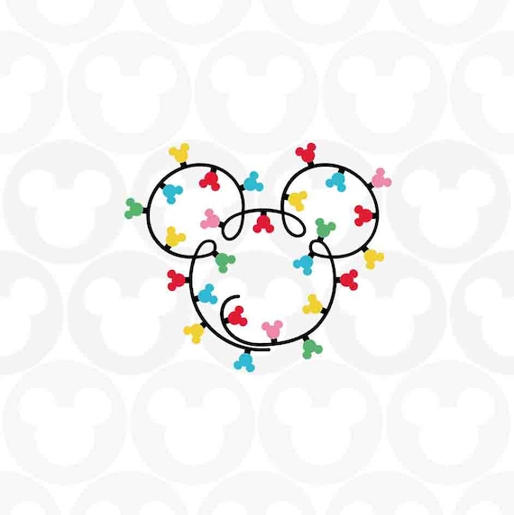 Mickey mouse 2024 string lights