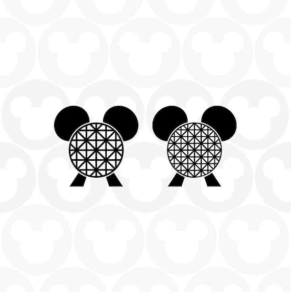Mickey Mouse Ears Silhouette Cameo