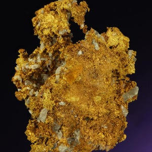 Crystallized Gold - Manhattan Mining District, Toquima Range, Nye County, Nevada, USA