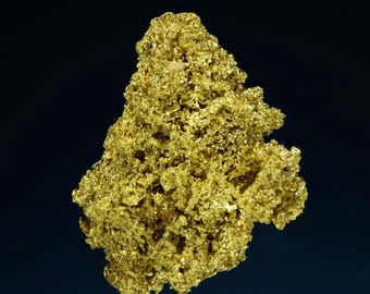 Crystallized Gold - Belshazzar Mine, Quartzburg Mining, Boise County, Idaho