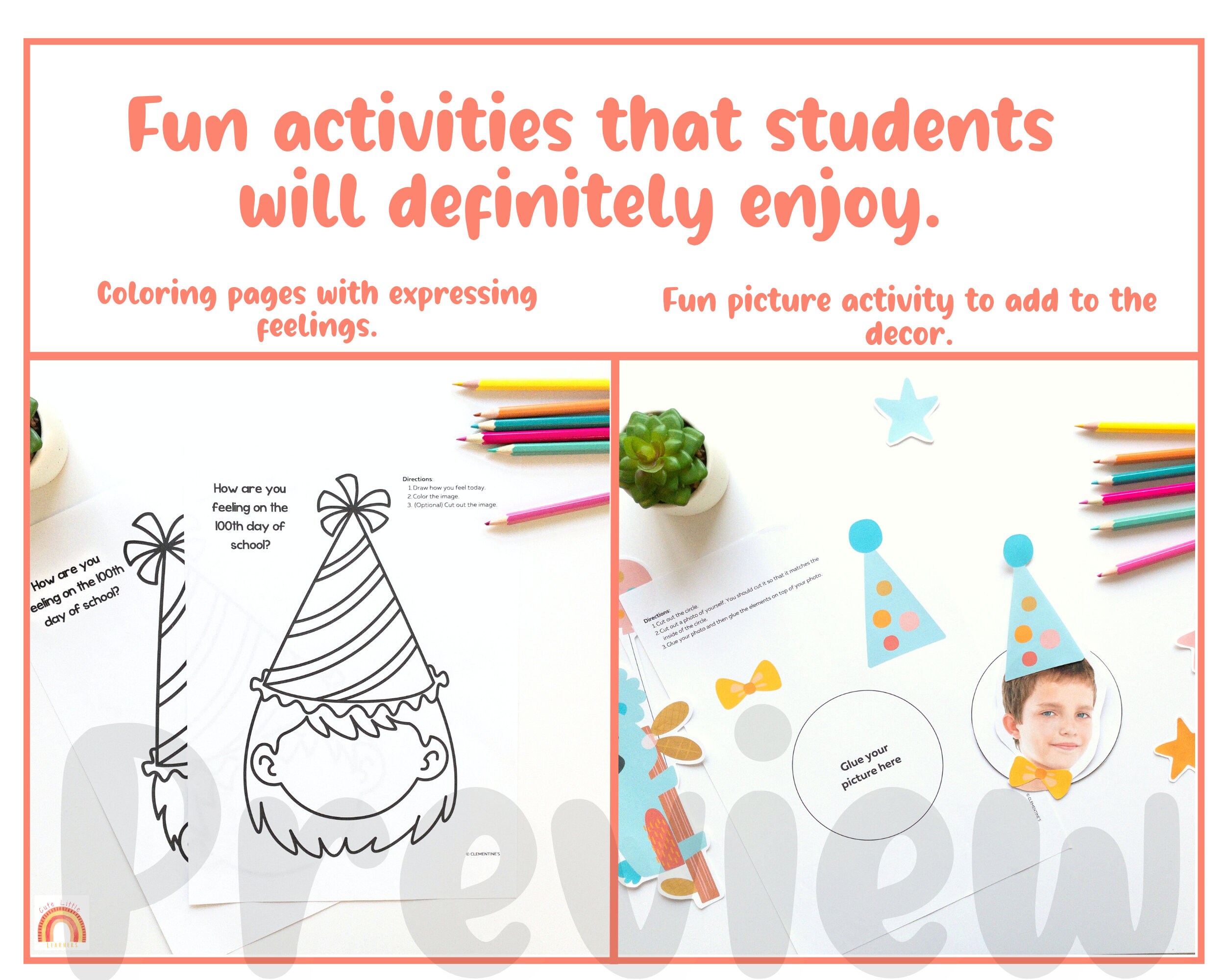 100 Days of School Bulletin Board & Interactive Classroom - Etsy