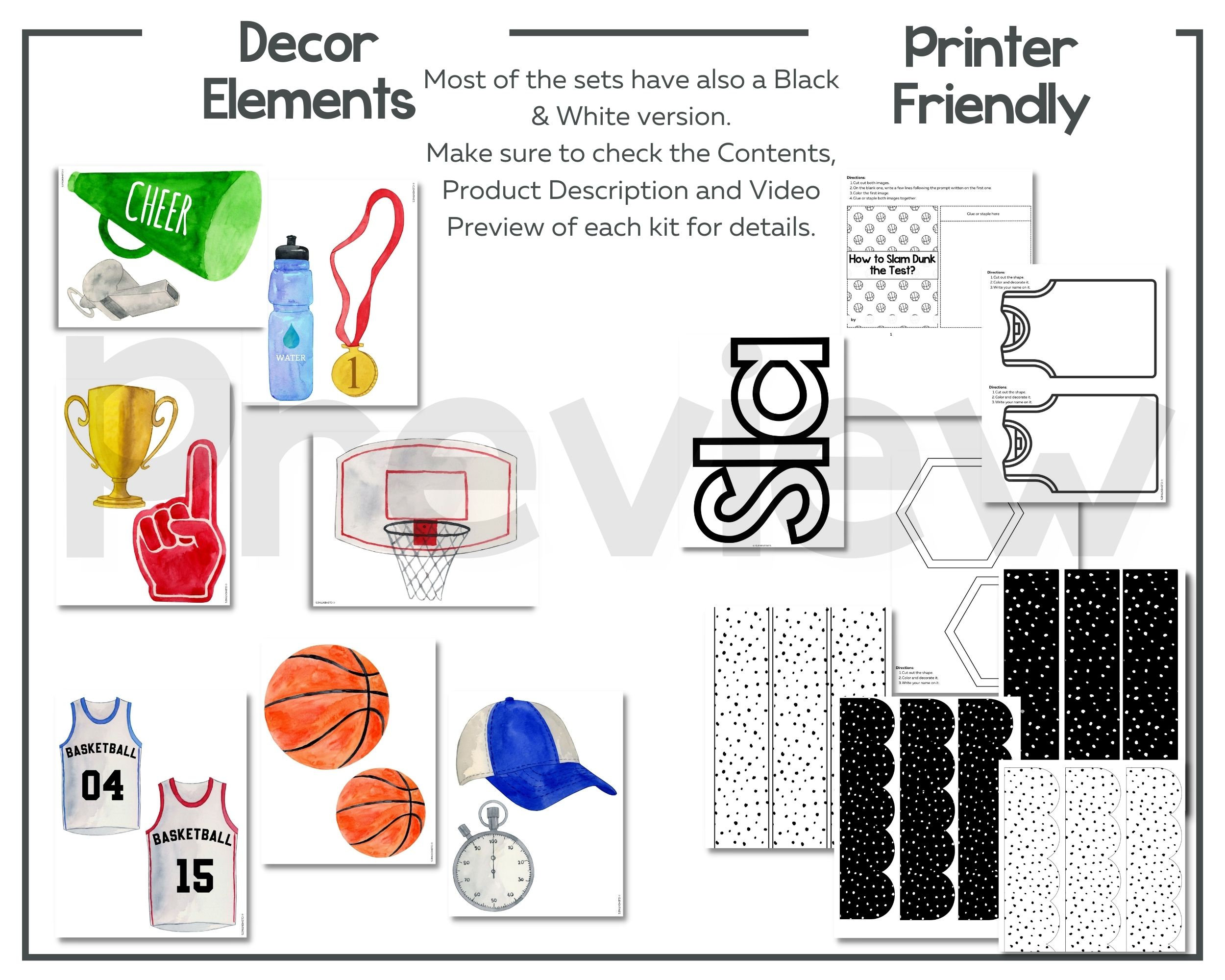 Spring Classroom Decor Kits Bundle Women s History Month Earth Day