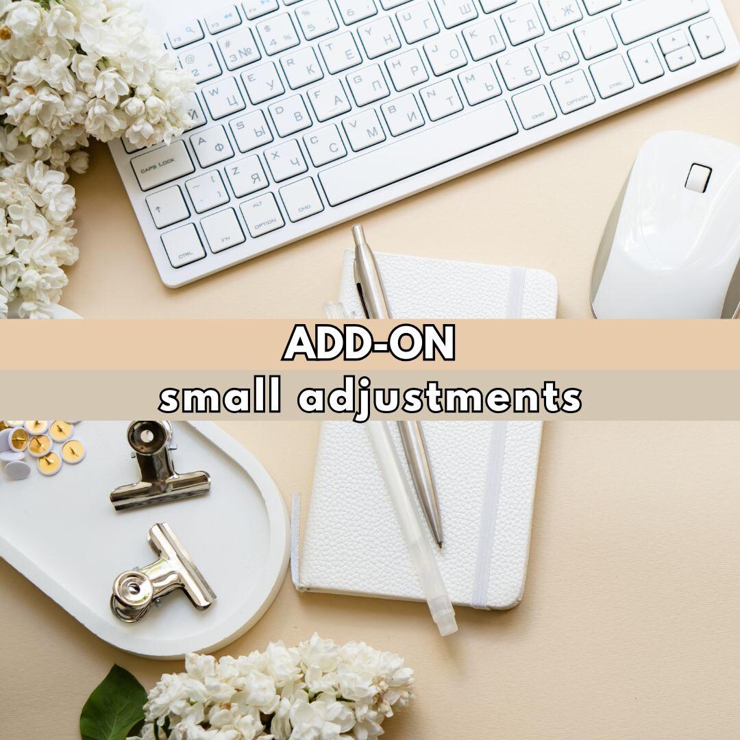 Quick Edit Add-on for a Purchased Listing | Minor Adjustments, Small ...
