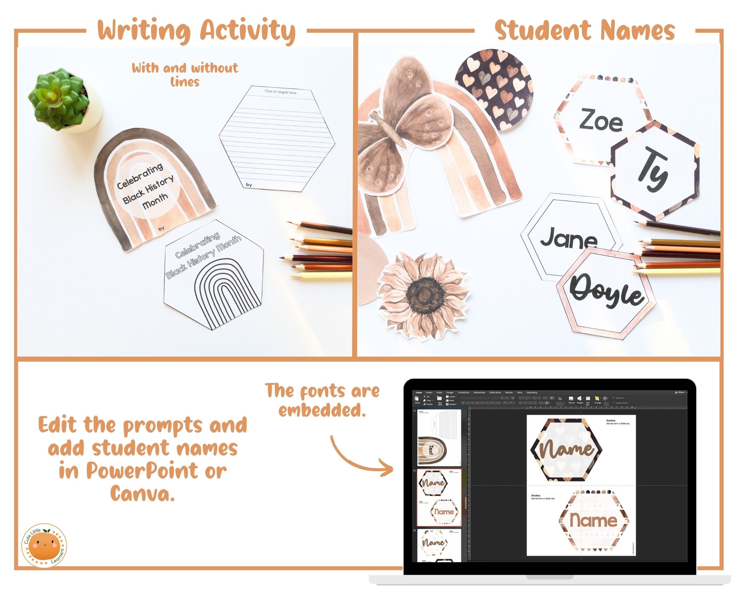 Black History Month Bulletin Board – Interactive Classroom Decor With ...