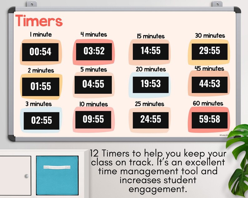 Circus Classroom Slides: Daily Timers, Centers, Editable Templates ...