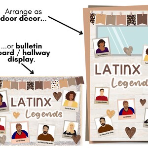 Hispanic Heritage Month / Latinx Bulletin Board & Classroom Decor ...