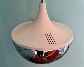 Vintage GRIN by FASE UFO-Deckenleuchte im Saucer-Stil der 1970er Jahre – Mid-Century Modern Grin Light Space Age Retro-Beleuchtung