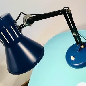 Angle-poise stile lamp / 60s-70s Industrial Lamp By Luis Pérez de la Oliva - Spanish Lighting for Industrial Decor