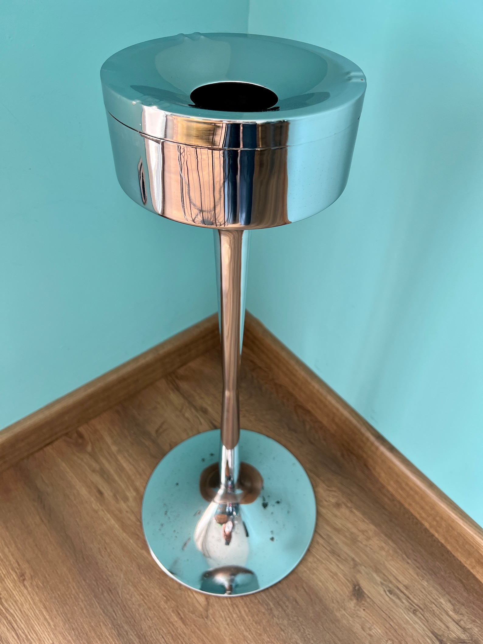 Standing Ashtray / 70s Decor by FASE Brand / Space Age Ashtray Etsy