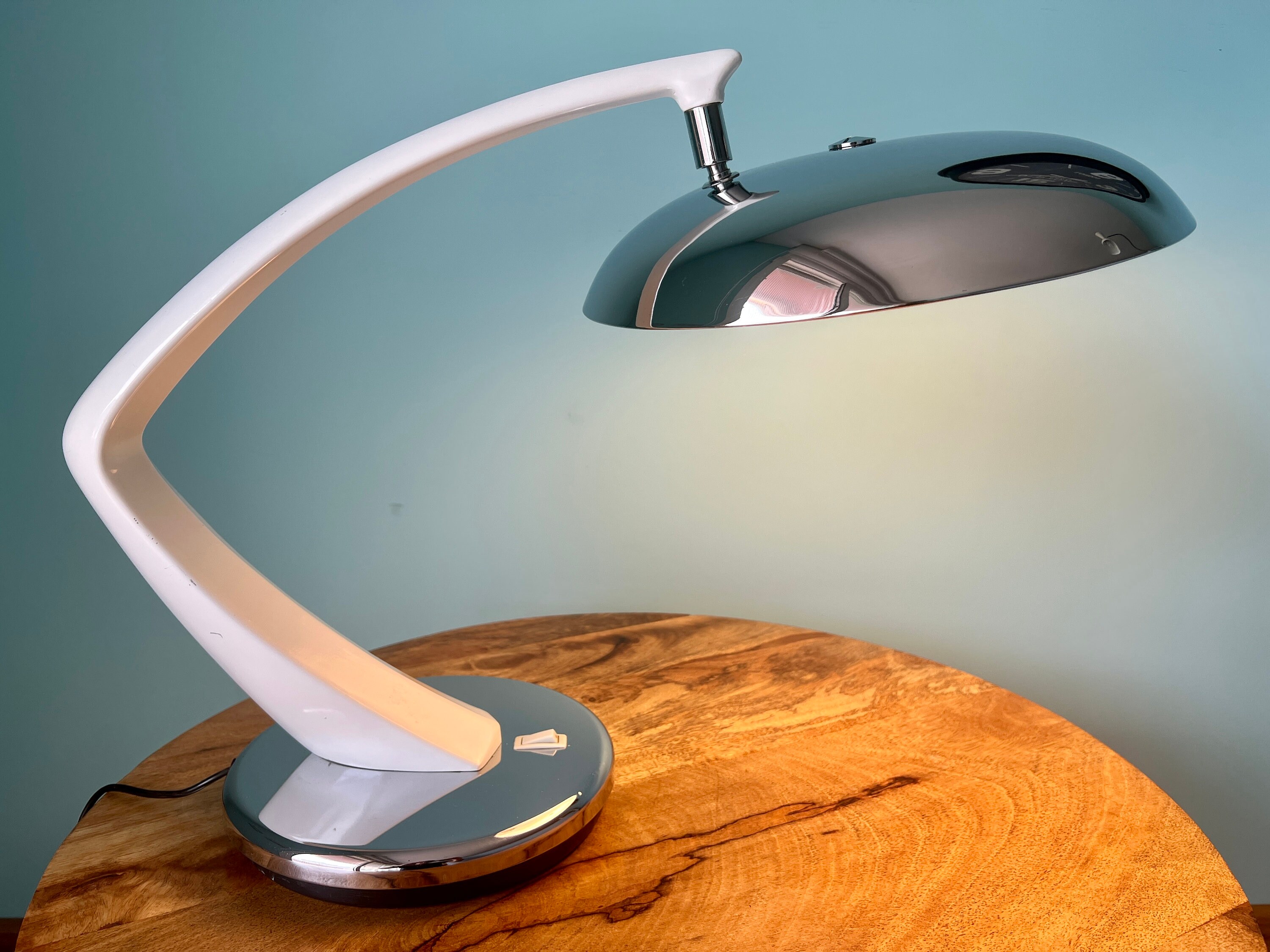 FASE Vintage Lamp From 1960s Mid Century Modern Table Boomerang 64 Model  Retro Lamp - Etsy