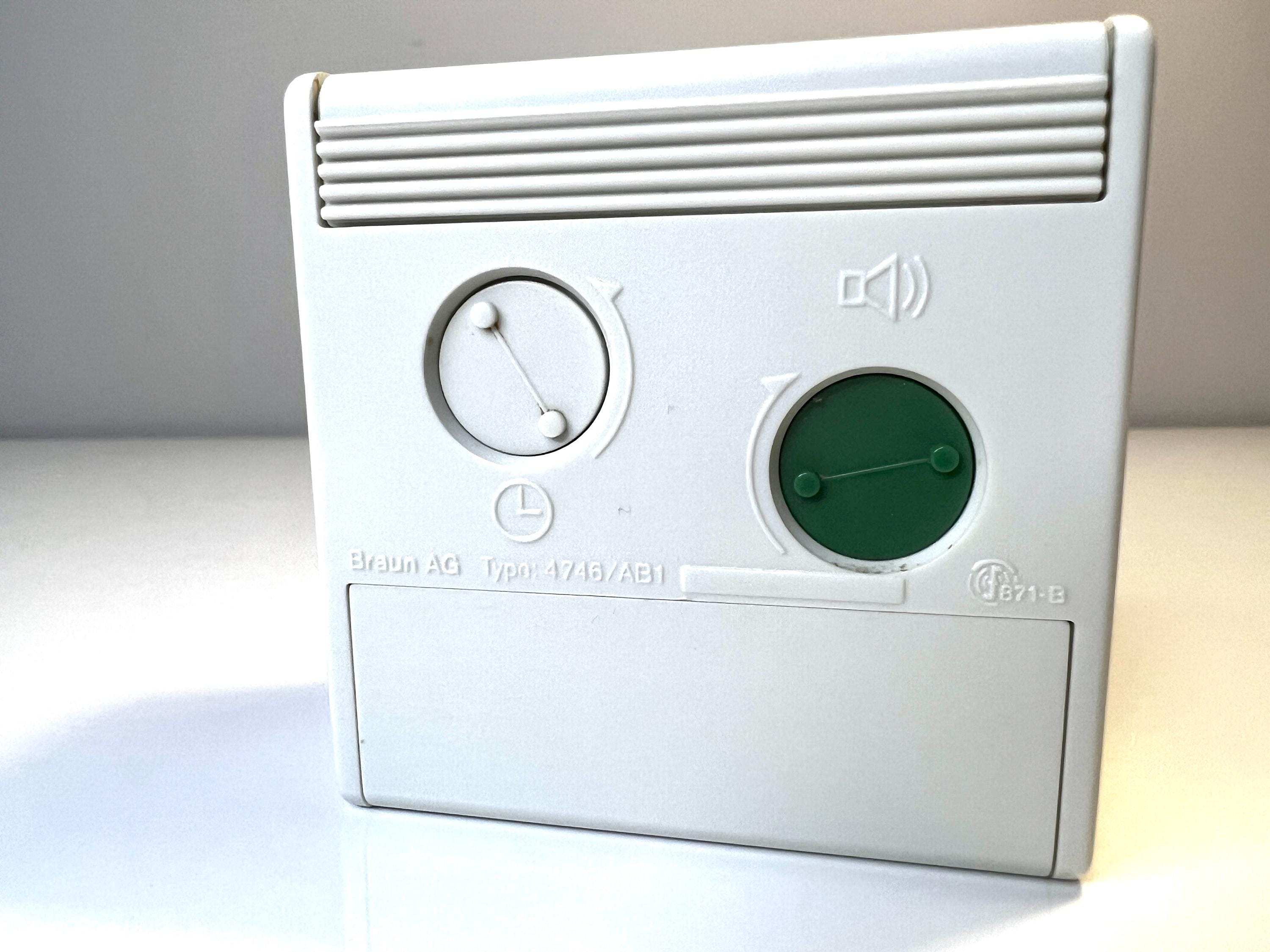 Vintage German BRAUN AG Designer Wall Clock by Dietrich Lubs