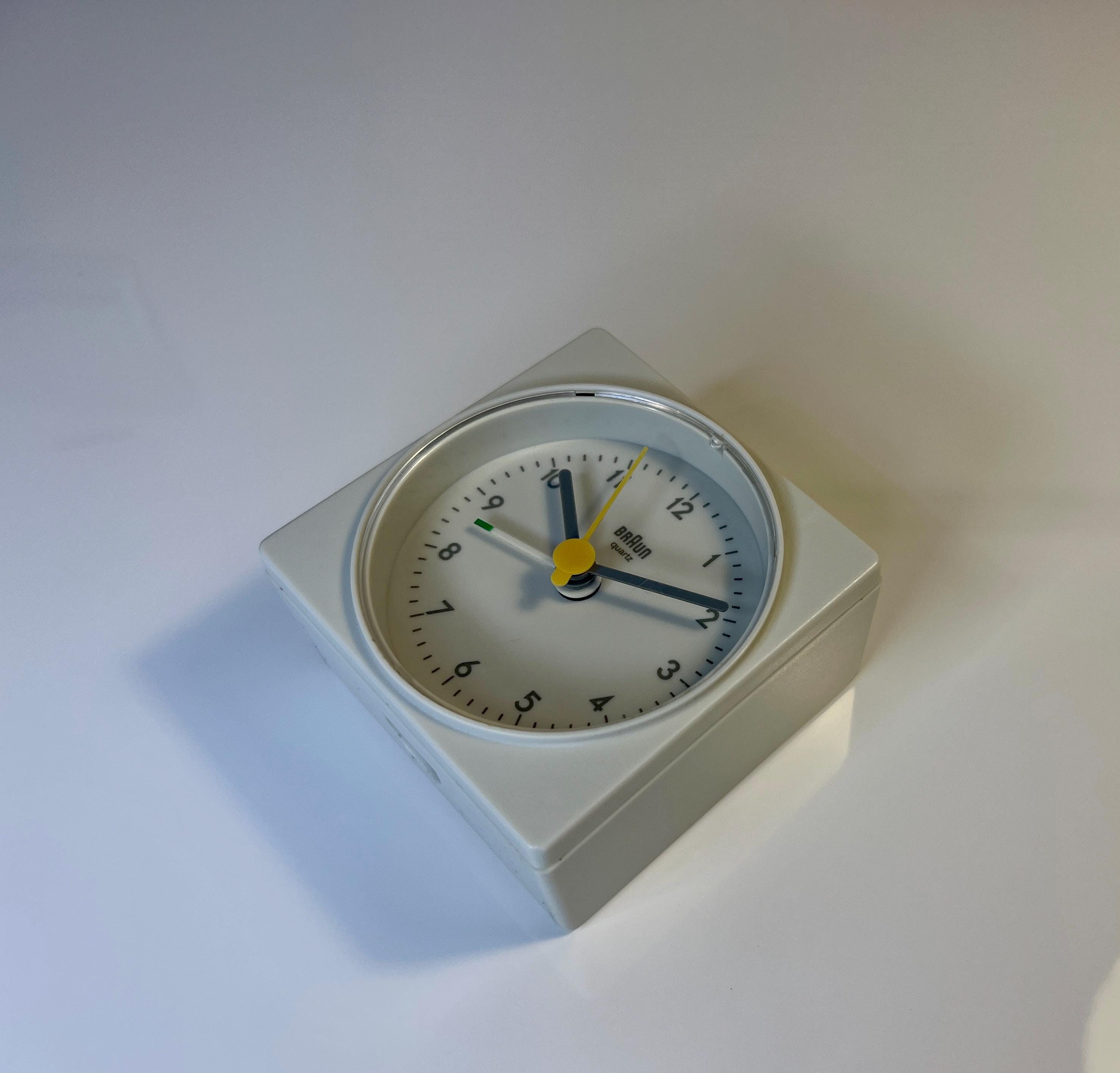 Vintage German BRAUN AG Designer Wall Clock by Dietrich Lubs