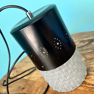 Vintage Nordic Glass Pendant Lamp - Retro Industrial Lighting from the 1960s