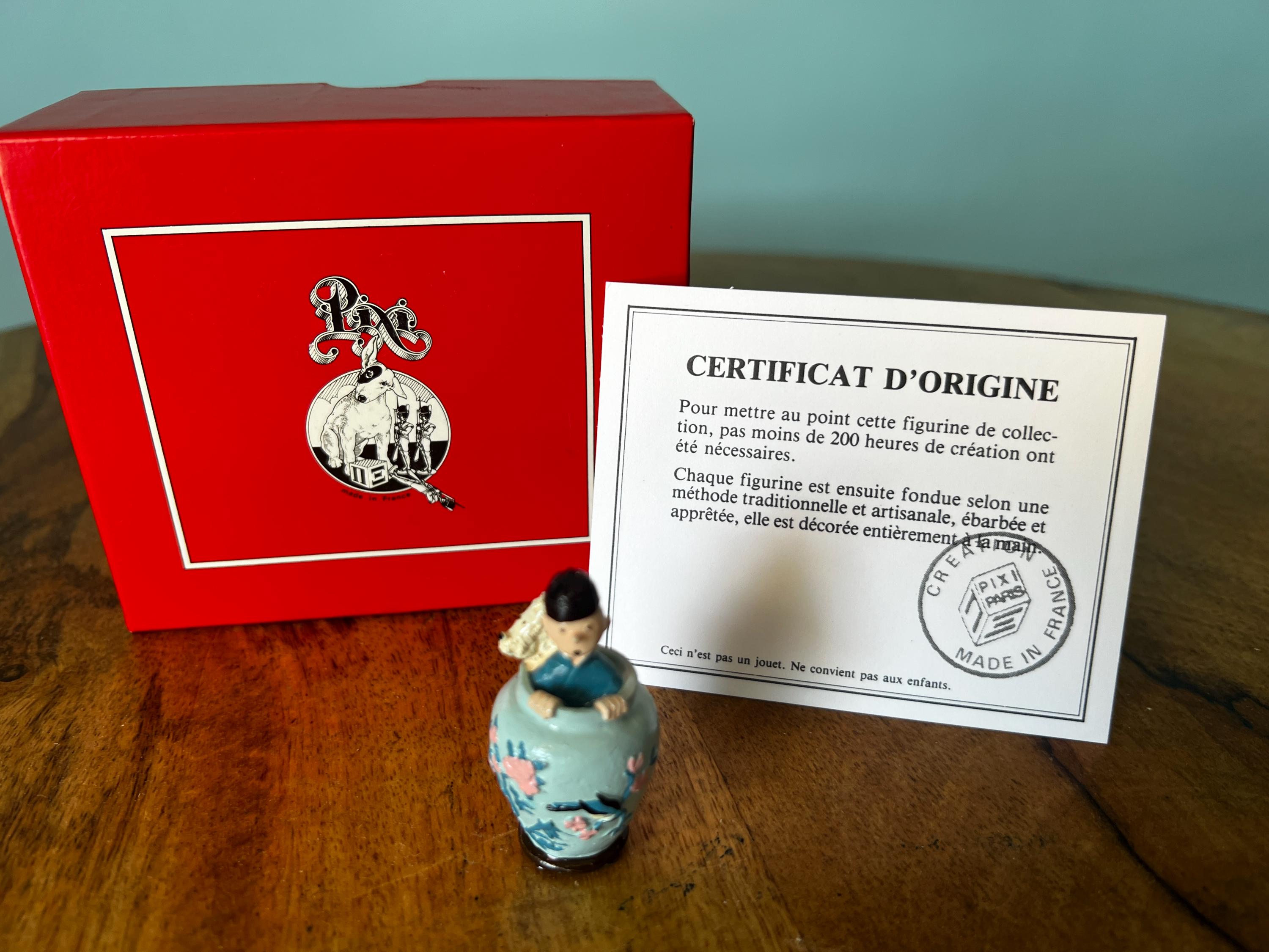PIXI PARIS ピクシーパリ　TIN TIN PIXI PARIS ピクシーパリ TIN TIN Tintin Pixi Collection – Display