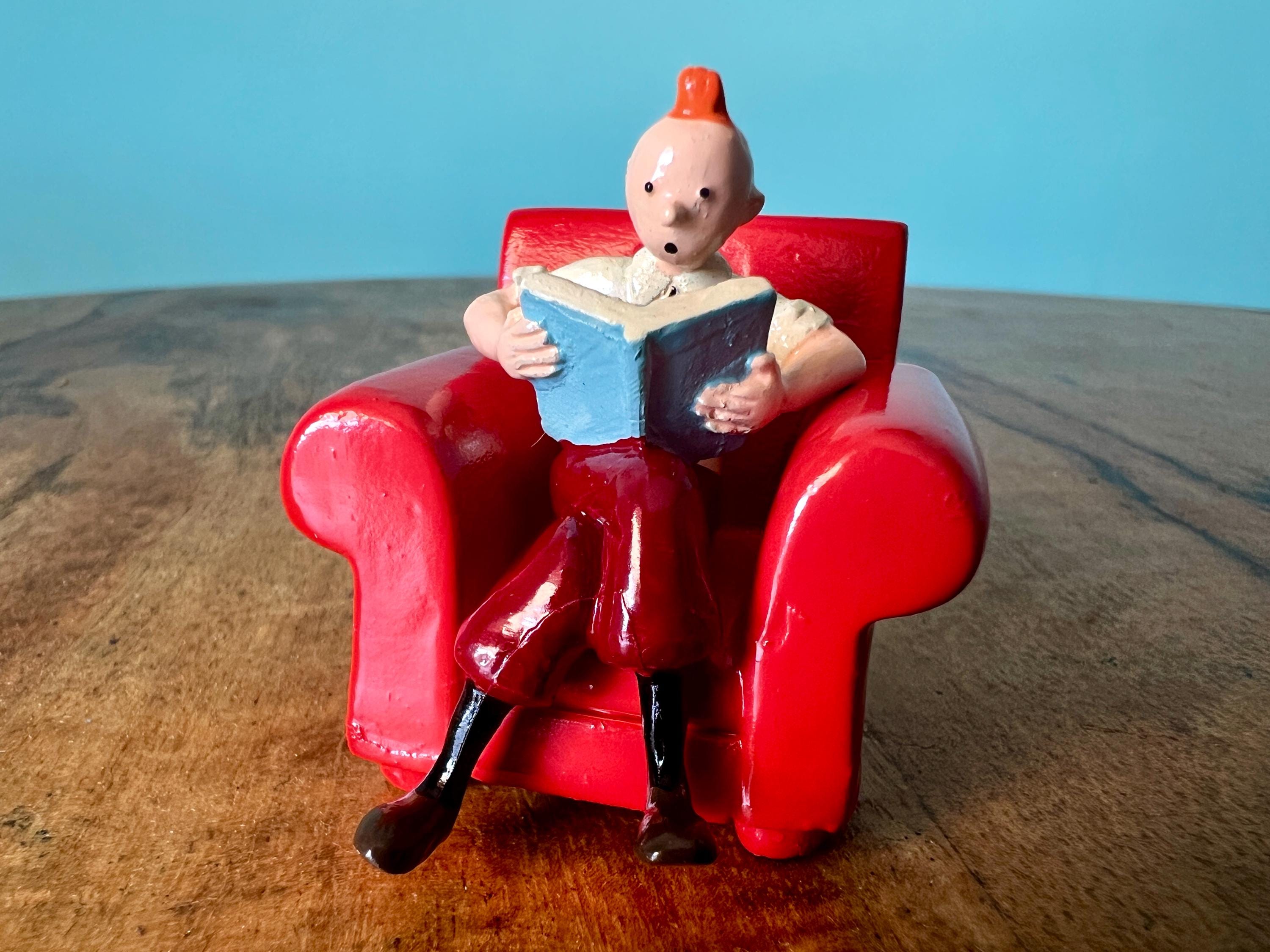 TINTIN FIGURINE Moulinsart 64 Le docteur Müller - en boîte + livret