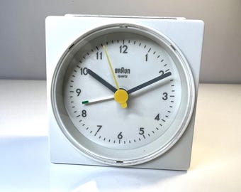 Vintage German BRAUN AG Designer Wall Clock by Dietrich Lubs