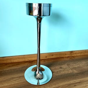 standing ashtray / 70s decor by FASE brand / space age ashtray for office or apartment decoration