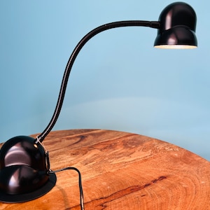 Vintage FASE Flexo Model Stilfase Desk Lamp - 80s Spanish Design in Black Color