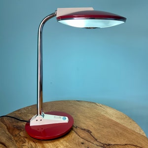 Vintage Fase Table Lamp - Rare Mid-Century Modern Gem for Office or Apartment Decor