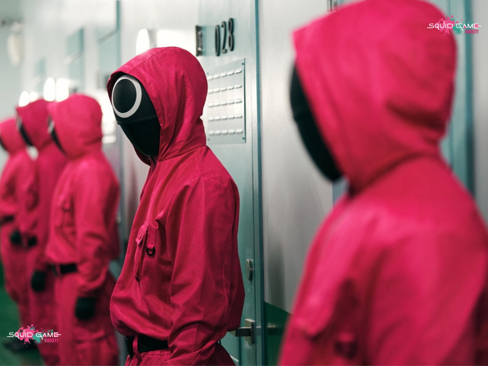 Squid Game Society™ Circle Mask Guard Etsy