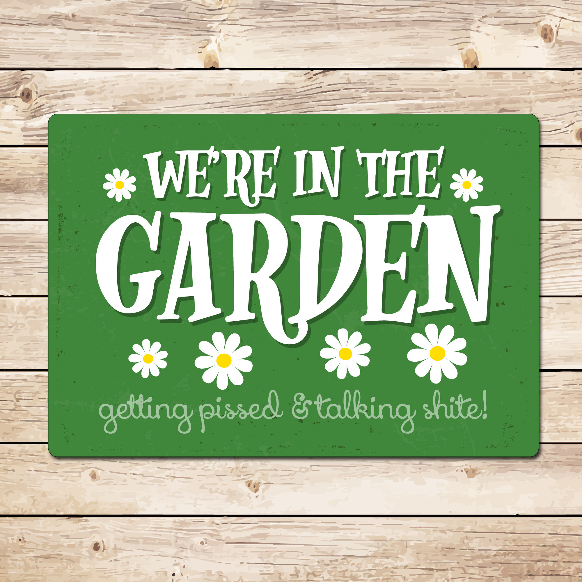 Cartello In Metallo Divertente 'Nothing Here Worth Dying For' – Stile Retro – 20x30 Cm In Alluminio – Decorazione Per Garage, Giardino, Bar - 2
