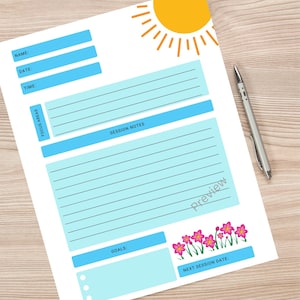 Therapy Progress Note Template | Editable SOAP Notes for Mental Health Professionals | Digital Counseling Documentation | Instant Download