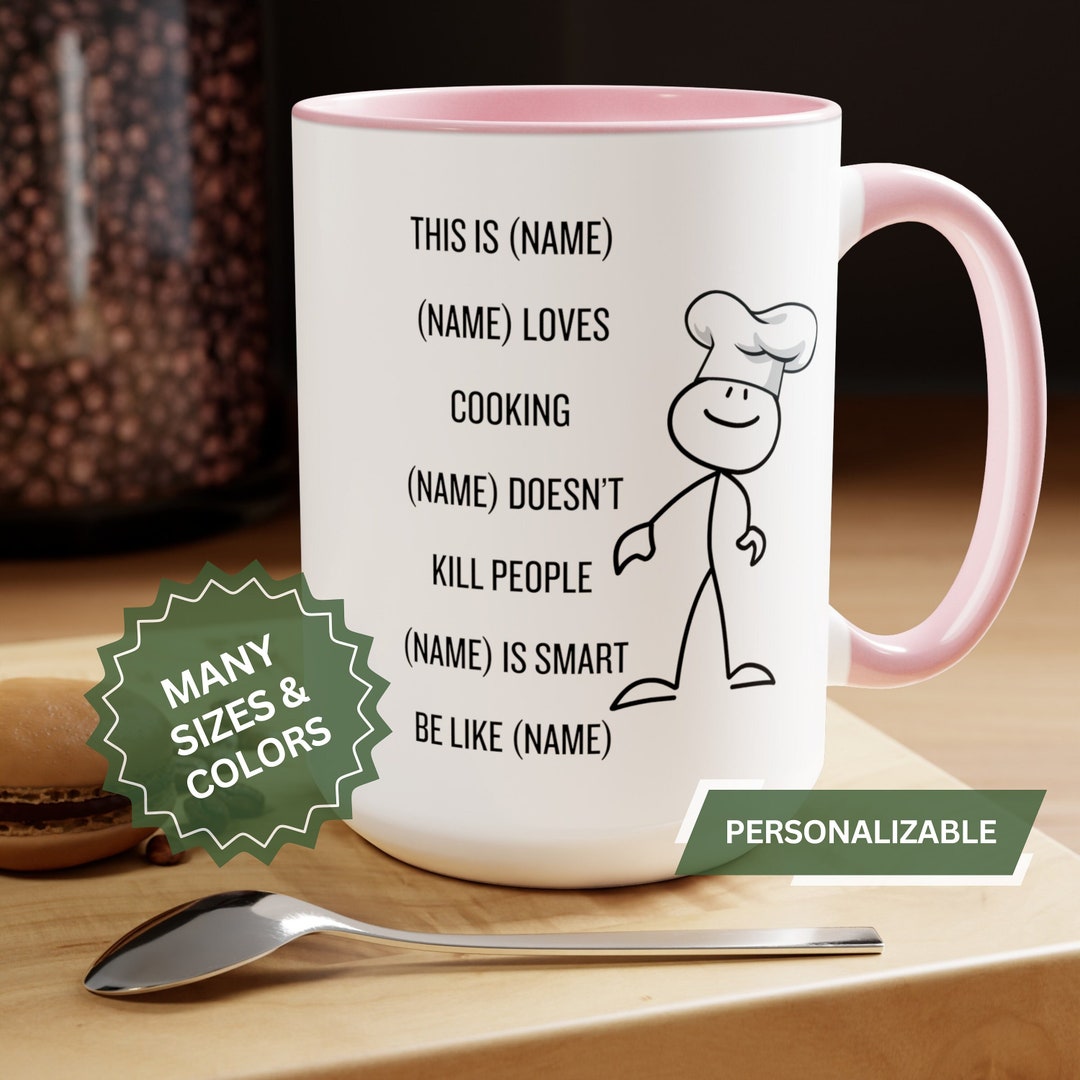 Personalized Cook Gift, Cook Gift for Men and Women With Name, Culinary ...