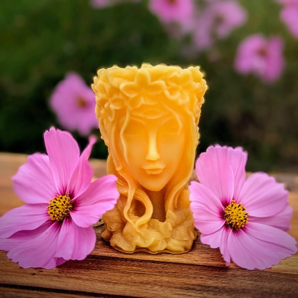 Beeswax Fairy Luminary Candleholder from Tennessee Bee Farm - Night Light - Candle Alternative - Safe Candle Glow