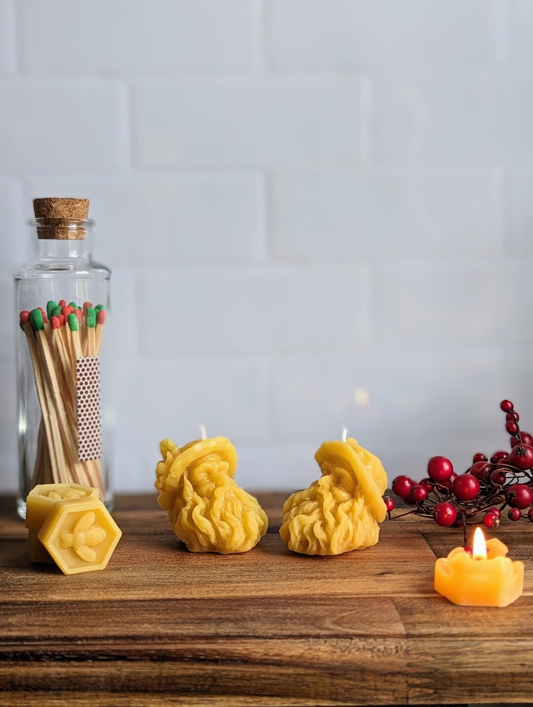 Woodsman Candles 100 Pure Beeswax From Tennessee Etsy