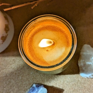 Shimmering Skin Massage Lotion Candle