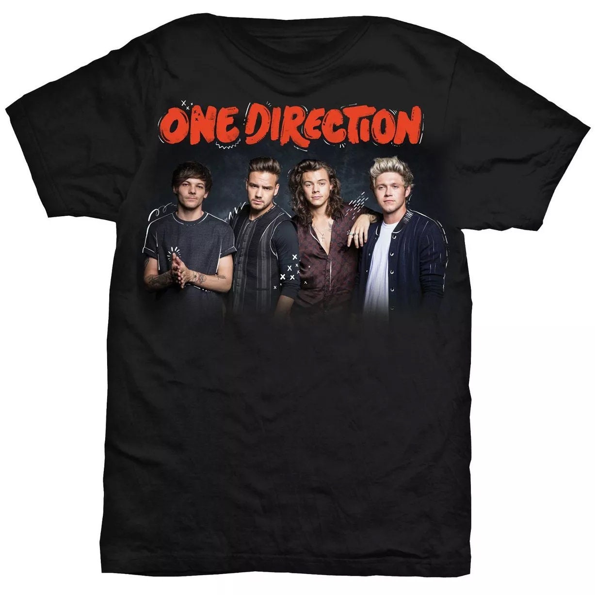 Black One Direction T-Shirt, One Direction Merch, 1D Gift, One Direction  Shirt Men's Heavyweight T-shirt S sold by Situation Malinda, SKU 38743803