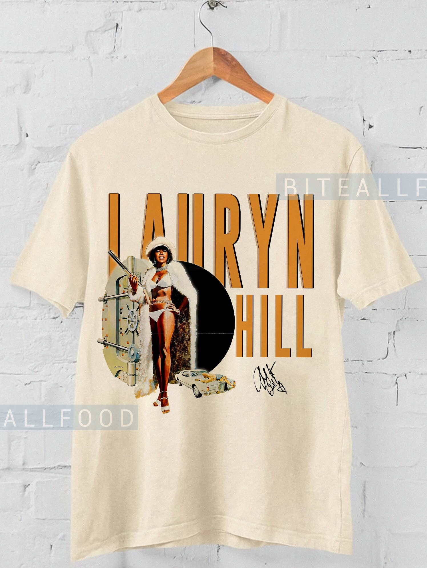 usund Mansion finger Lauryn Hill Hip-hop T-shirt the Miseducation of Lauryn Hill - Etsy