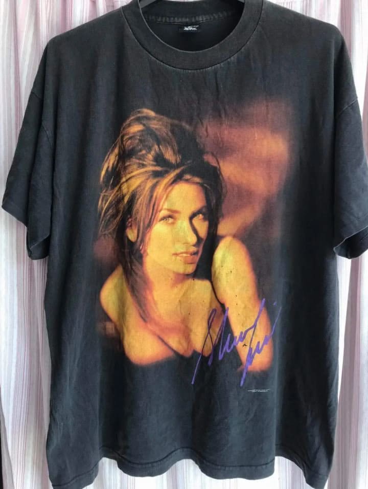 Vintage 1998 Shania Twain Tshirt, Shania Twain
