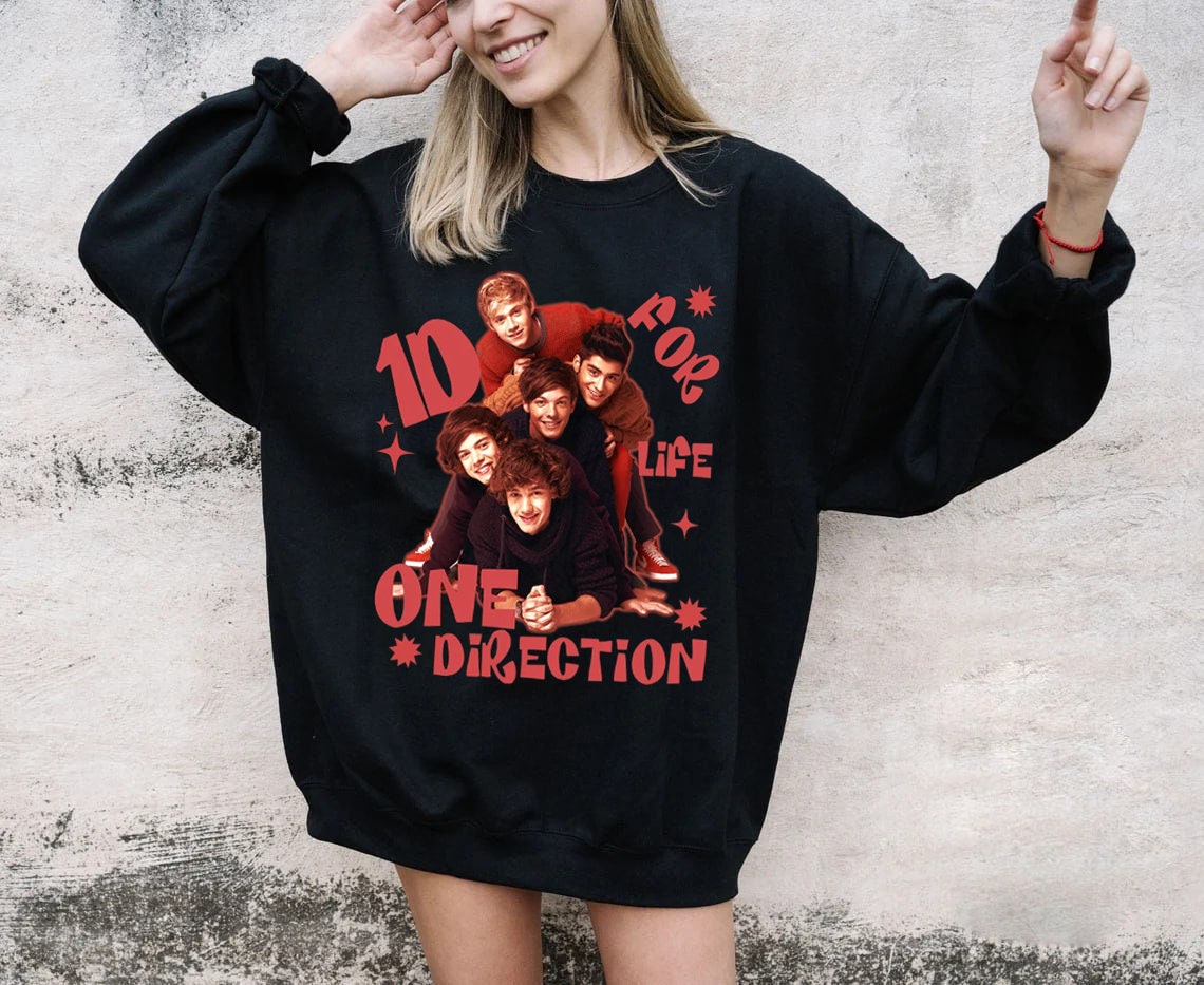 Compre One Direction T Shirt Women 1D Merch Tee Streetwear Fashion Female  TShirt Harajuku Aesthetic Casual T-shirt New barato - preço, frete grátis,  avaliações reais com fotos — Joom