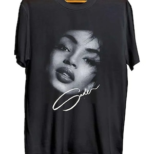 T-shirt vintage Sade Adu, cadeau de concert Sade Diamond Singer Tour pour hommes femmes t-shirt unisexe