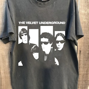 The Velvet Underground t-shirt, The Velvet Underground,band music Gift for men women unisex t-shirt